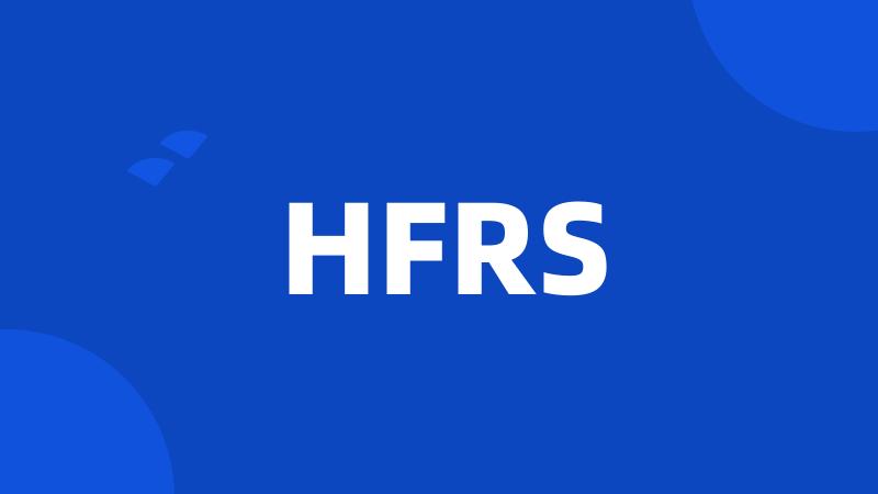 HFRS