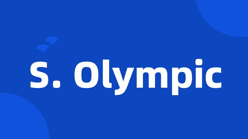 S. Olympic