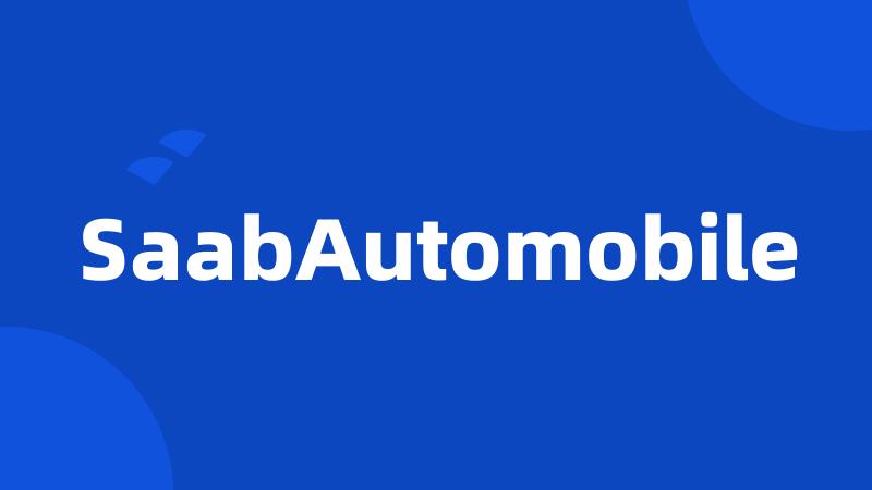 SaabAutomobile