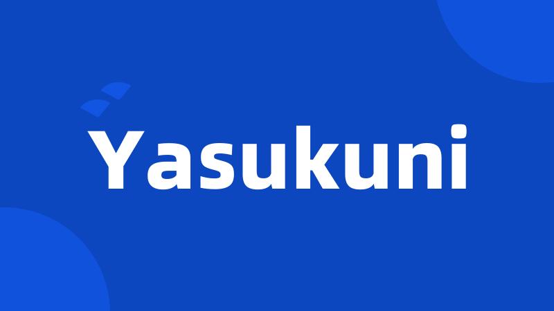 Yasukuni