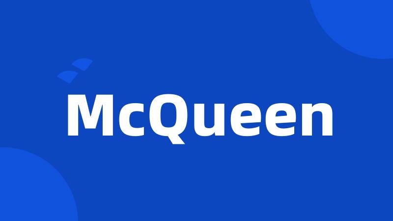 McQueen