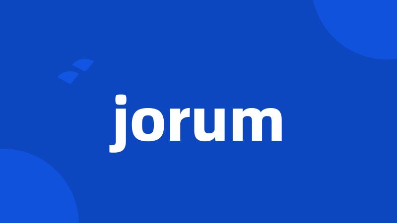 jorum