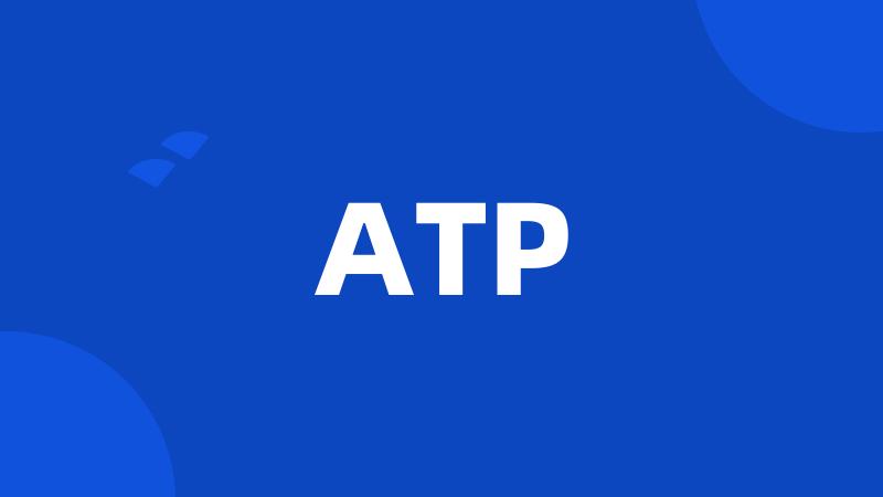 ATP