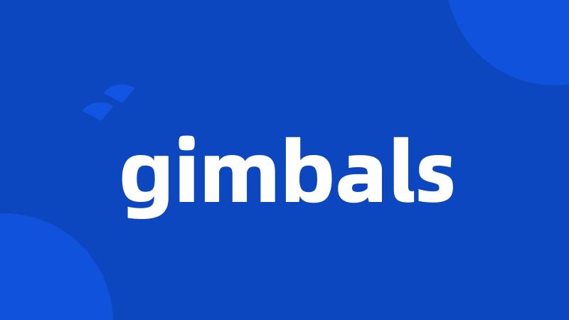 gimbals