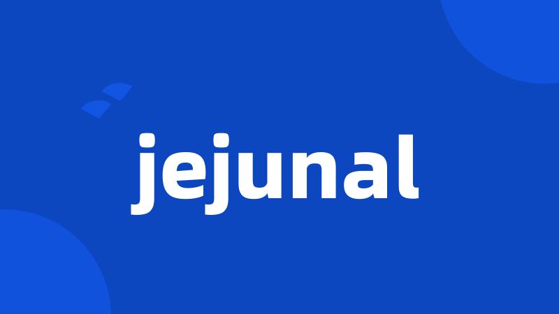 jejunal