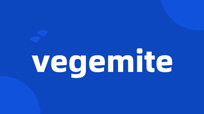 vegemite