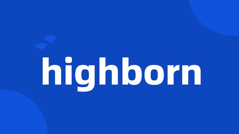 highborn