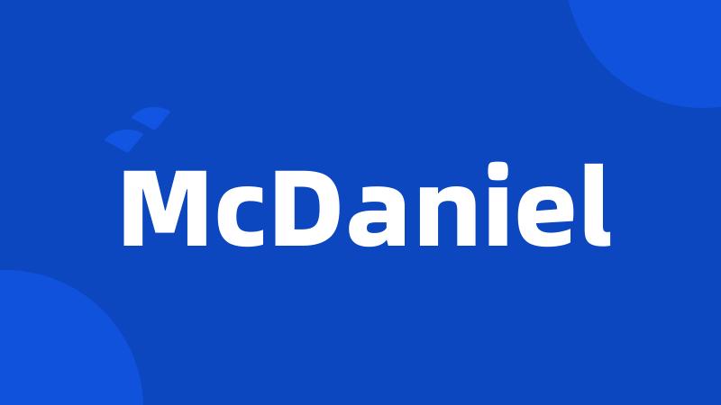 McDaniel