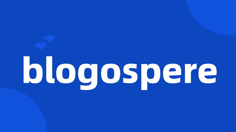 blogospere