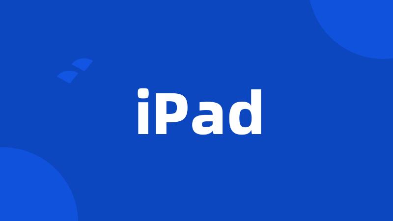 iPad