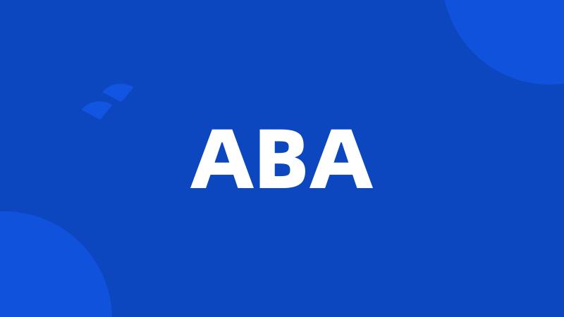 ABA