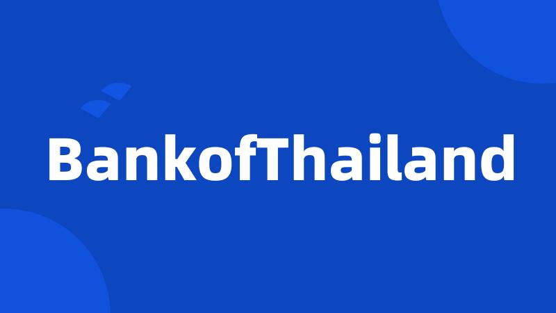 BankofThailand