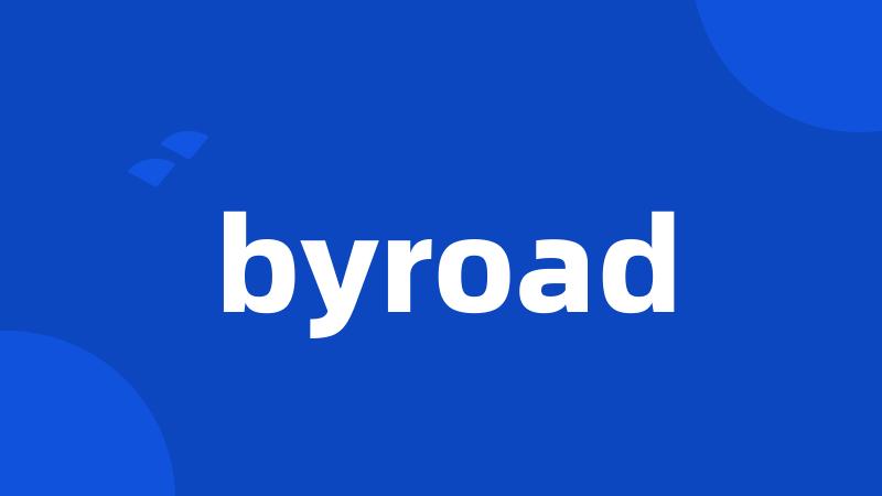 byroad