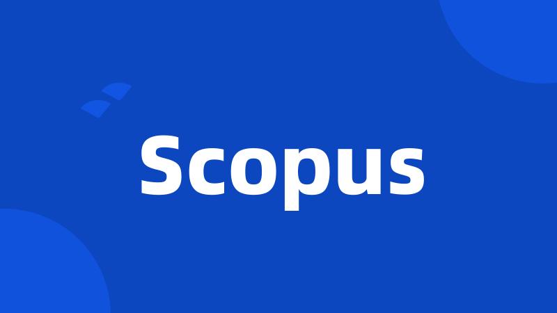 Scopus