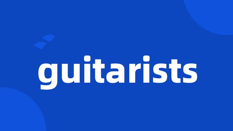 guitarists