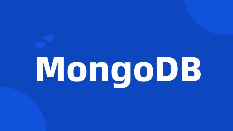 MongoDB