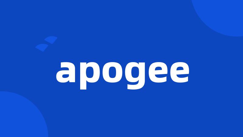 apogee