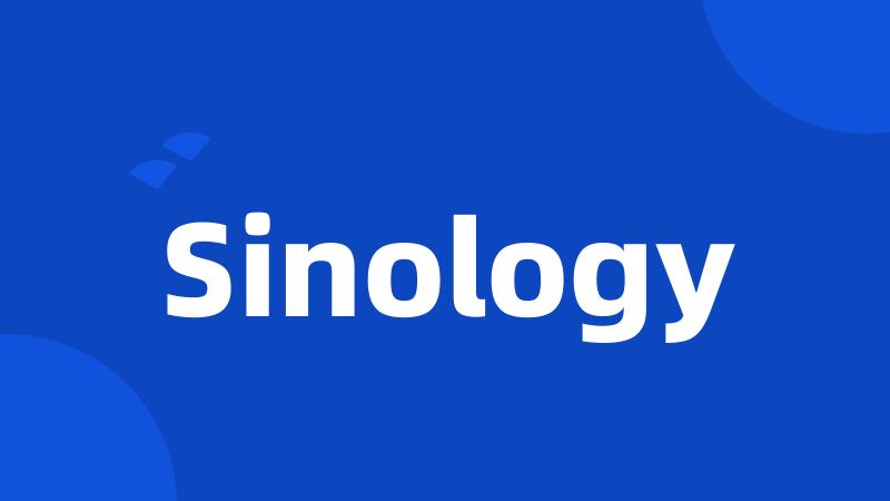 Sinology