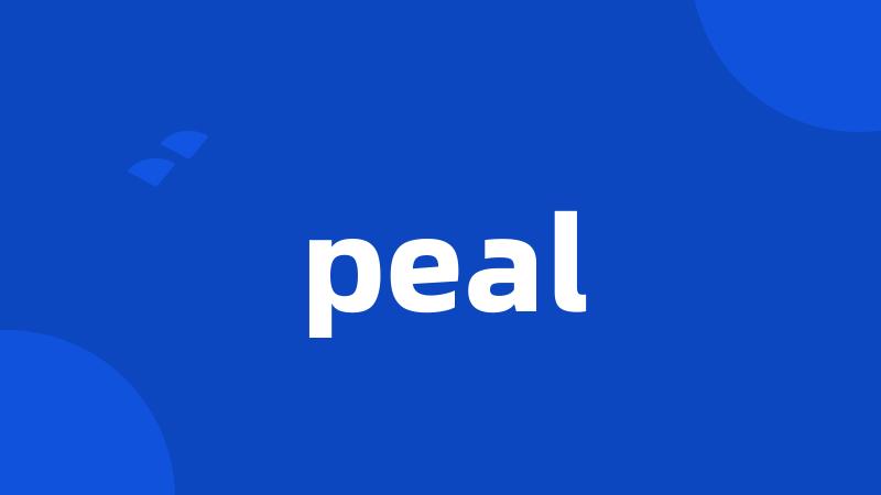 peal