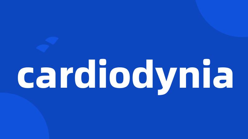 cardiodynia