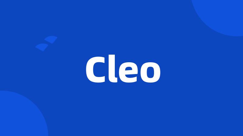 Cleo