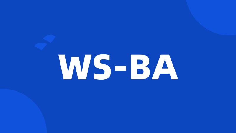 WS-BA