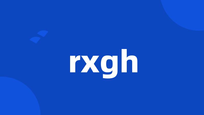 rxgh