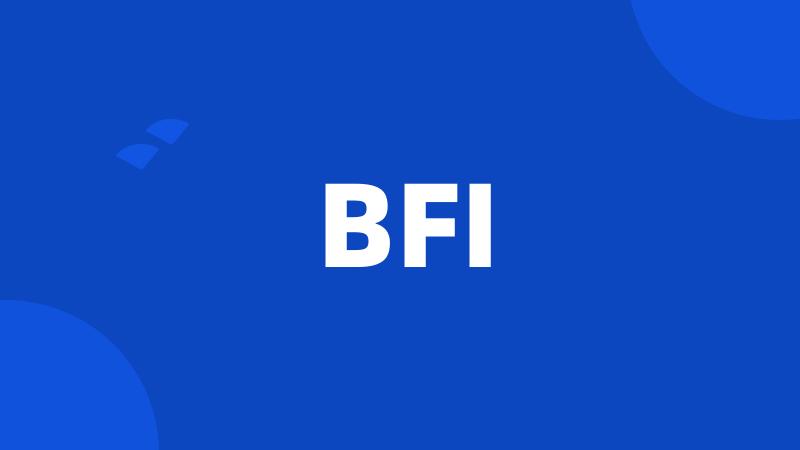 BFI