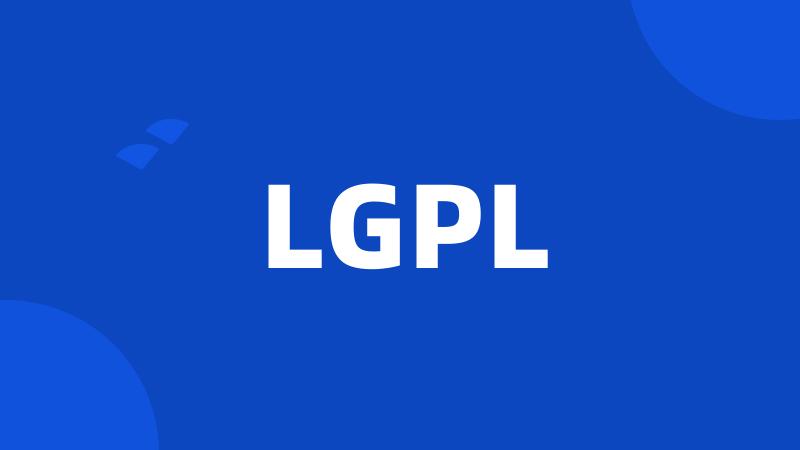 LGPL