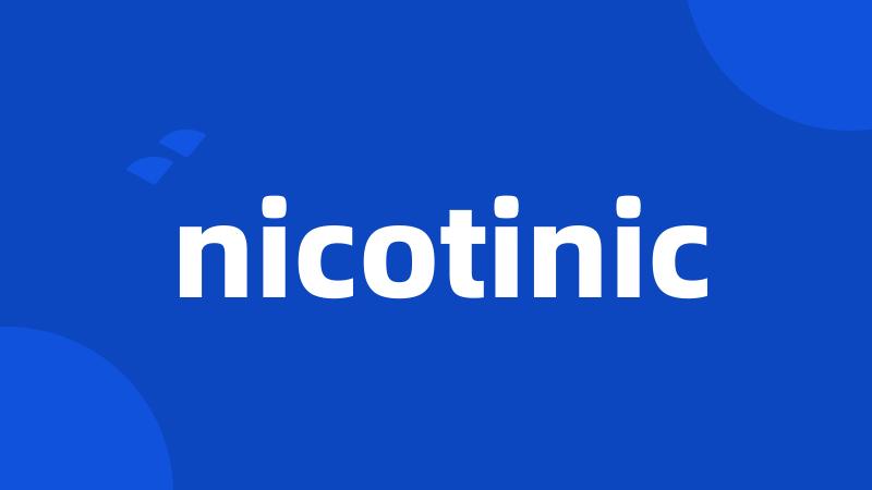 nicotinic