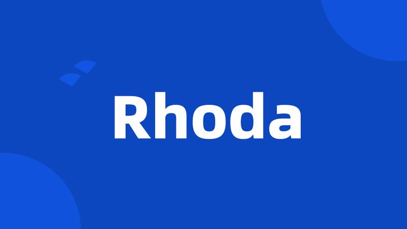 Rhoda