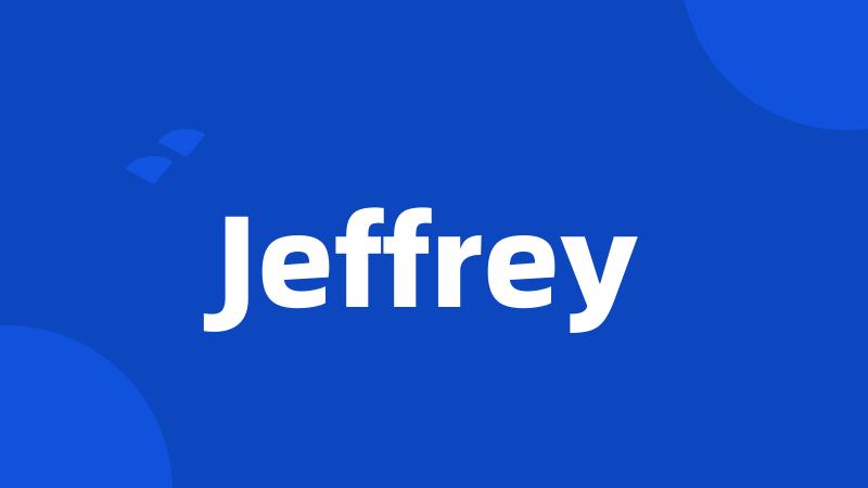 Jeffrey