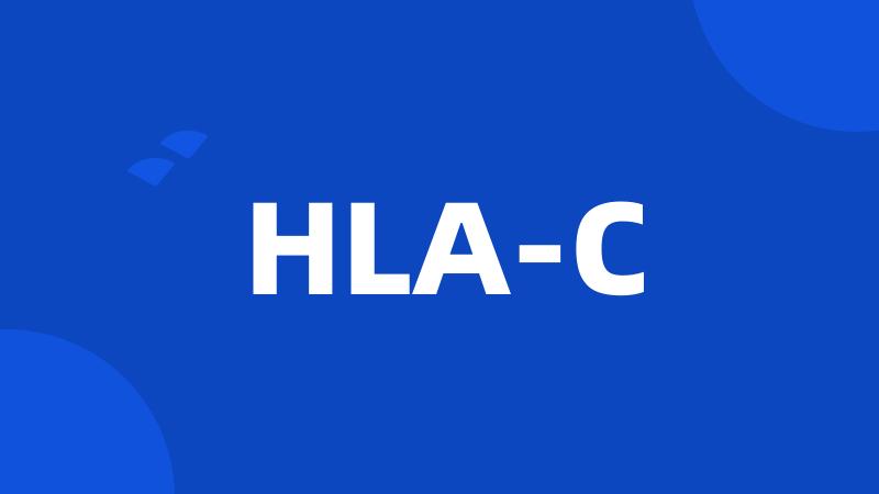 HLA-C