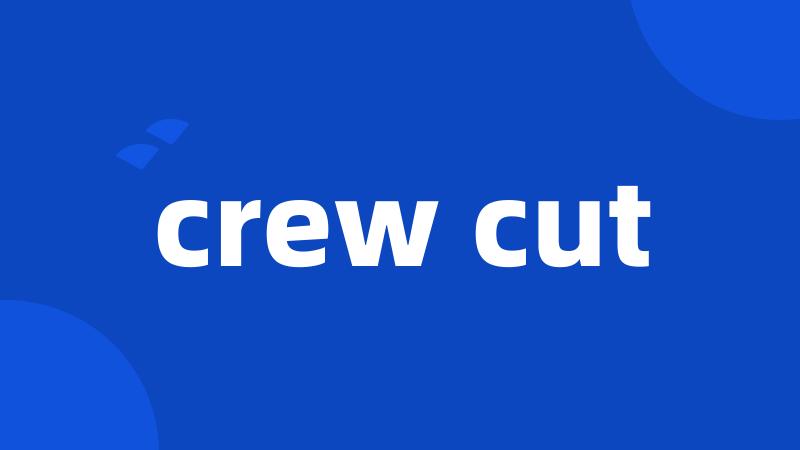 crew cut