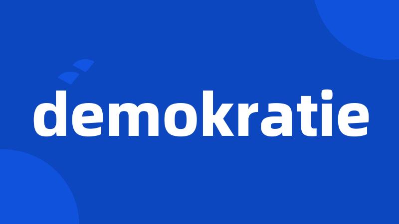 demokratie