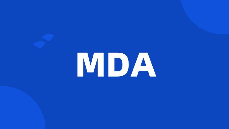 MDA