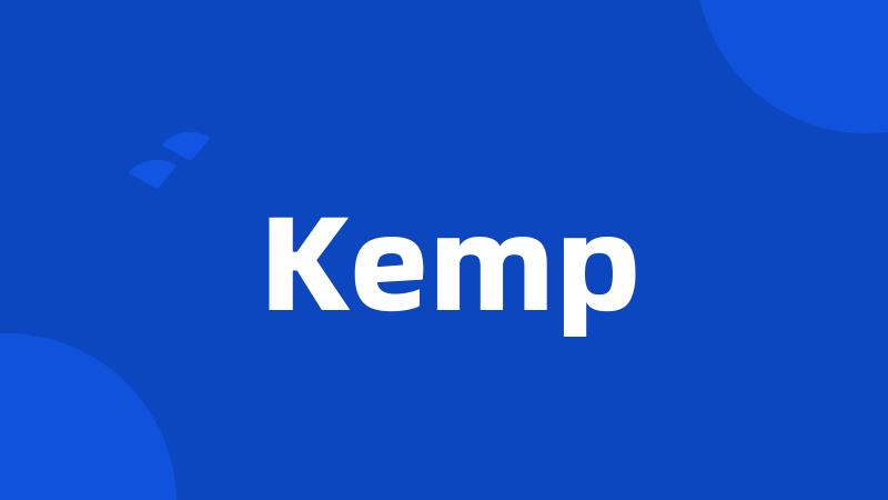 Kemp