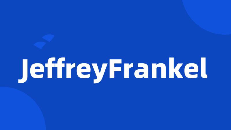 JeffreyFrankel