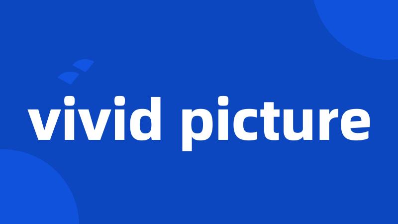 vivid picture