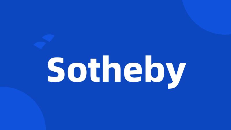 Sotheby