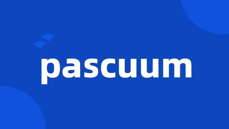 pascuum