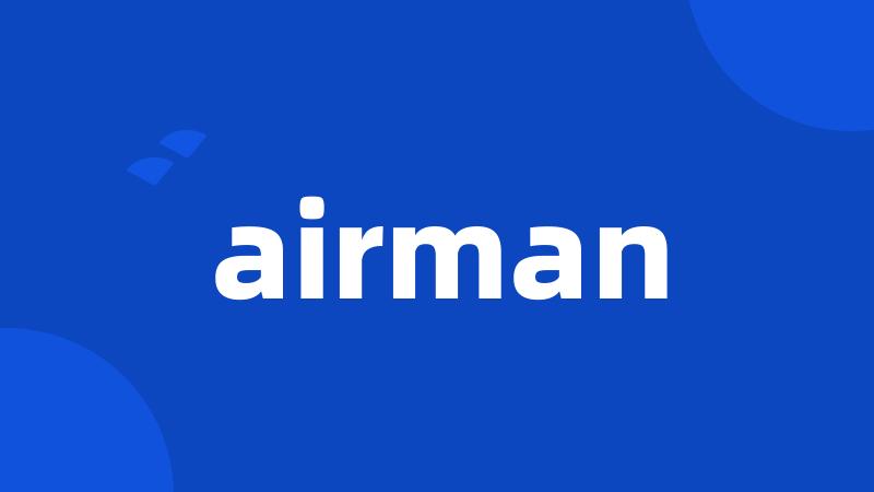 airman