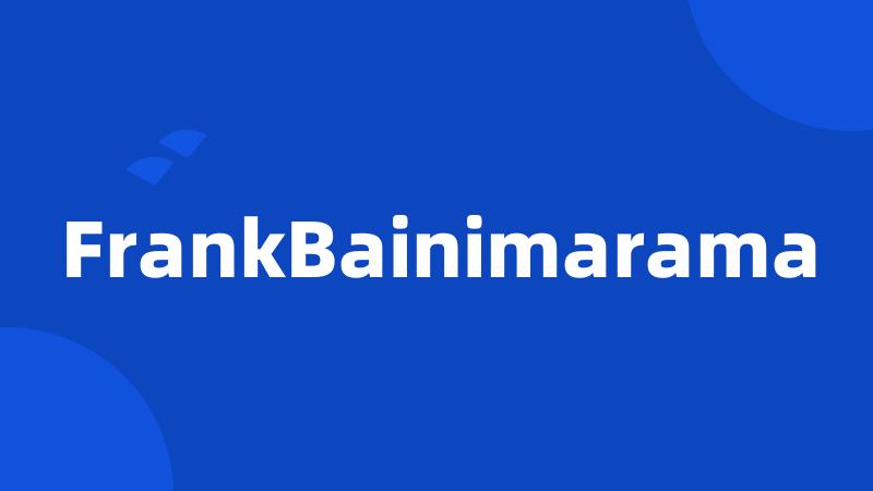 FrankBainimarama