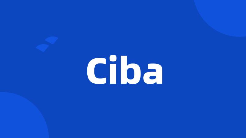 Ciba