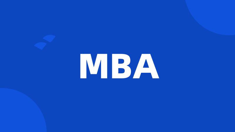 MBA