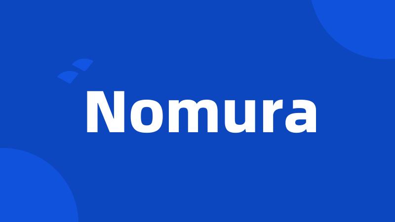 Nomura