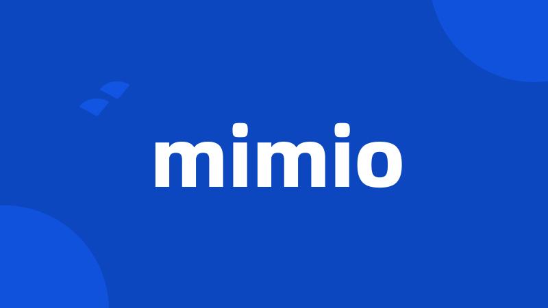 mimio