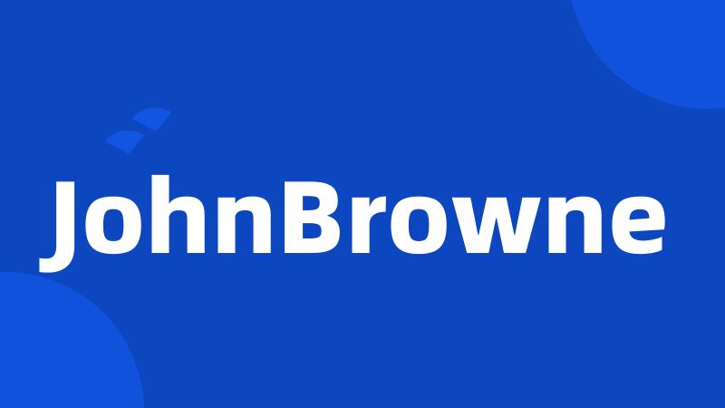 JohnBrowne