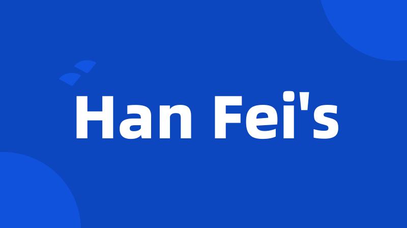 Han Fei's