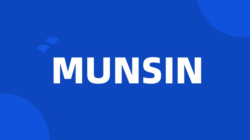 MUNSIN